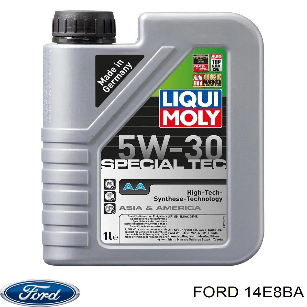 Do koszyka 14E8BA Ford Olej do silnika