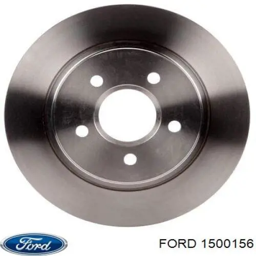 Do koszyka 1500156 Ford Tarcza hamulcowa tylna