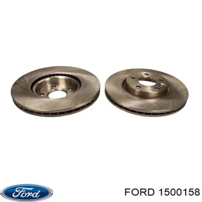 1500158 Ford Tarcza hamulcowa przednia