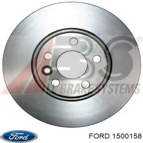 1500158 Ford Tarcza hamulcowa przednia