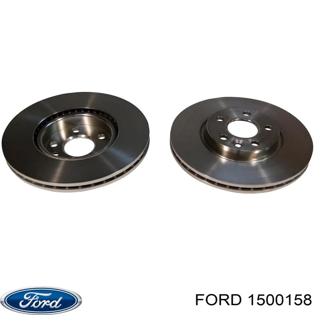 Tarcza hamulcowa przednia 1500158 Ford