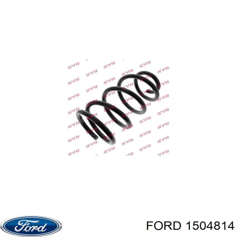 Do koszyka 1504814 Ford Sprężyna przednia