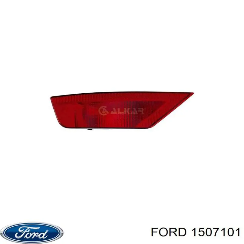 Do koszyka 1507101 Ford Przednia lampa przeciwmgielna tylna lewa