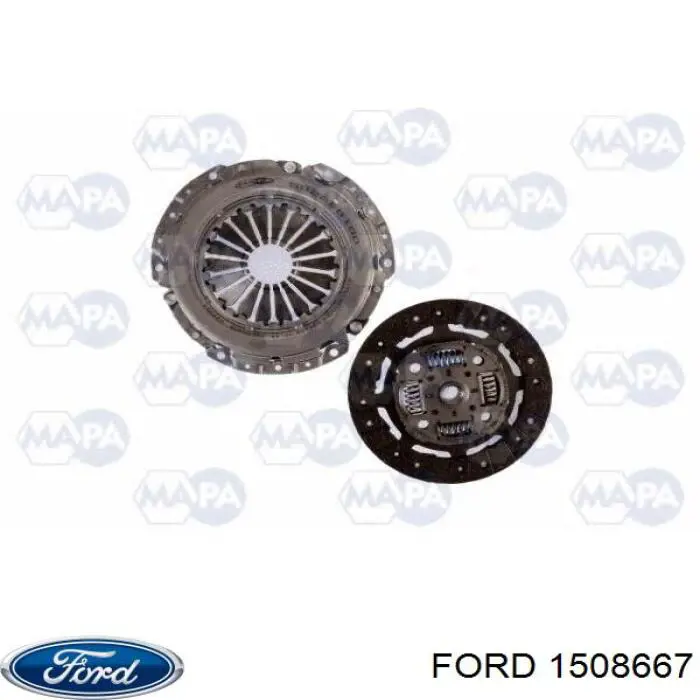 Do koszyka 1508667 Ford Zestaw sprzęgła (3 części)