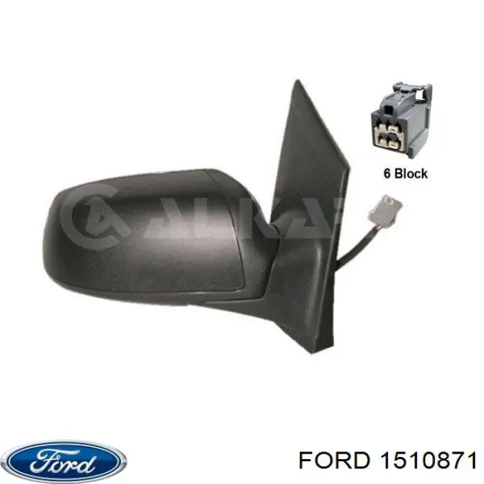 1510871 Ford Lusterko wsteczne prawe