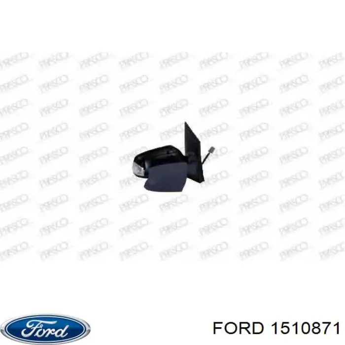 Lusterko wsteczne prawe Ford 1510871 cena, od 54,48 USD