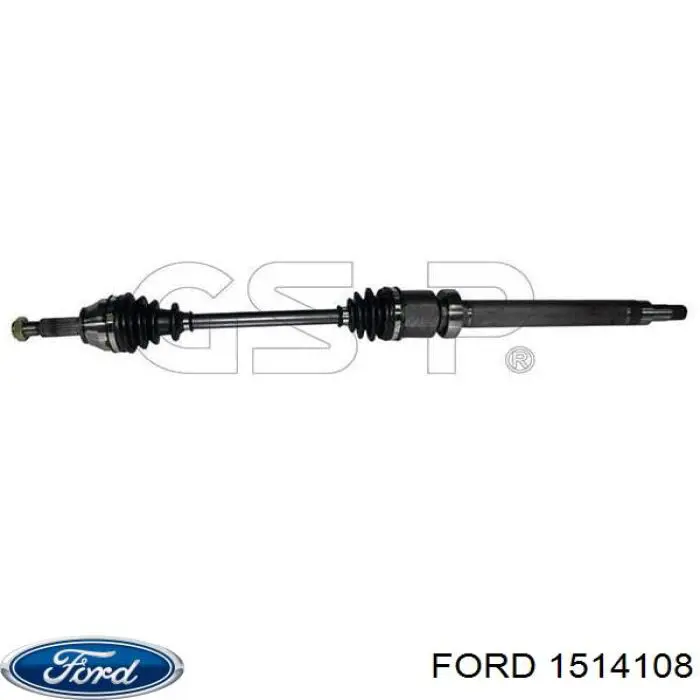 1514108 Ford półoś napędowa przednia prawa