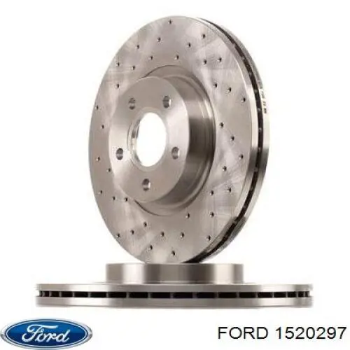 Do koszyka 1520297 Ford Tarcza hamulcowa przednia