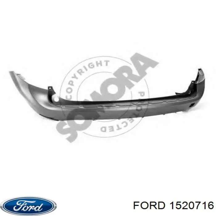 Zderzak tylny Ford 1520716 cena, od 90,34 USD