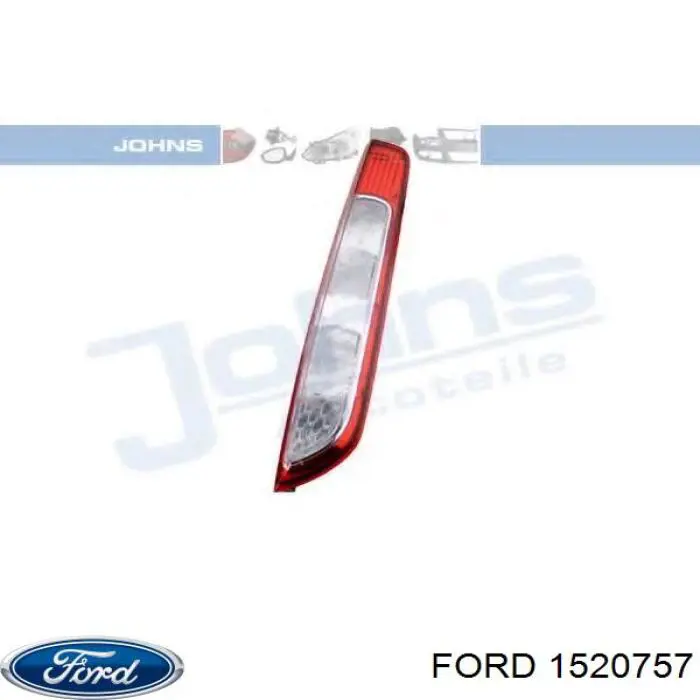1520757 Ford Lampa zespolona tylna prawa