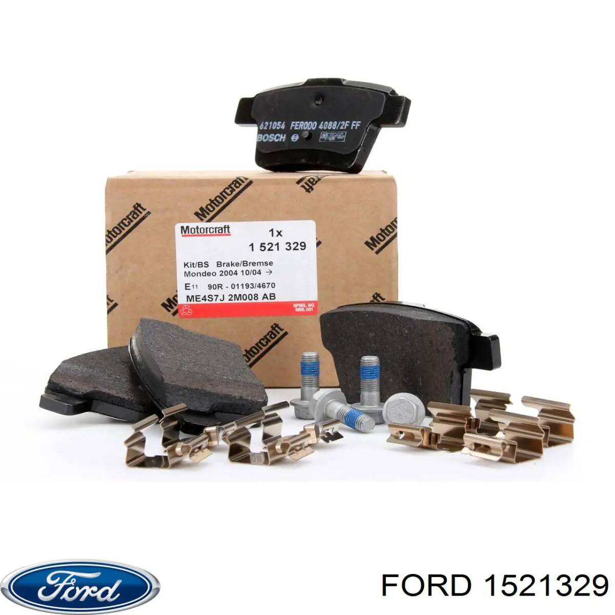 Okładziny (klocki) do hamulców tarczowych tylne Ford 1521329 cena, od 23,15 USD