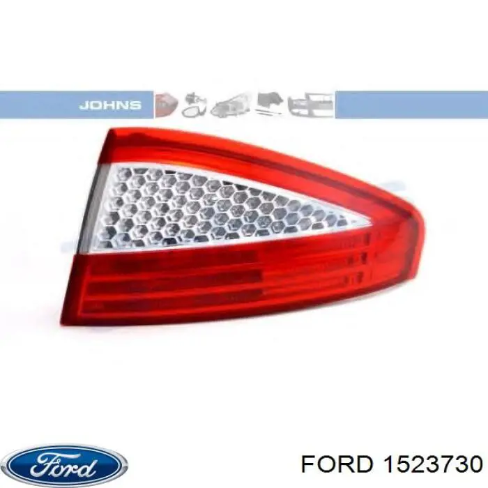Lampa zespolona tylna prawa zewnętrzna Ford 1523730 cena, od 95,42 USD