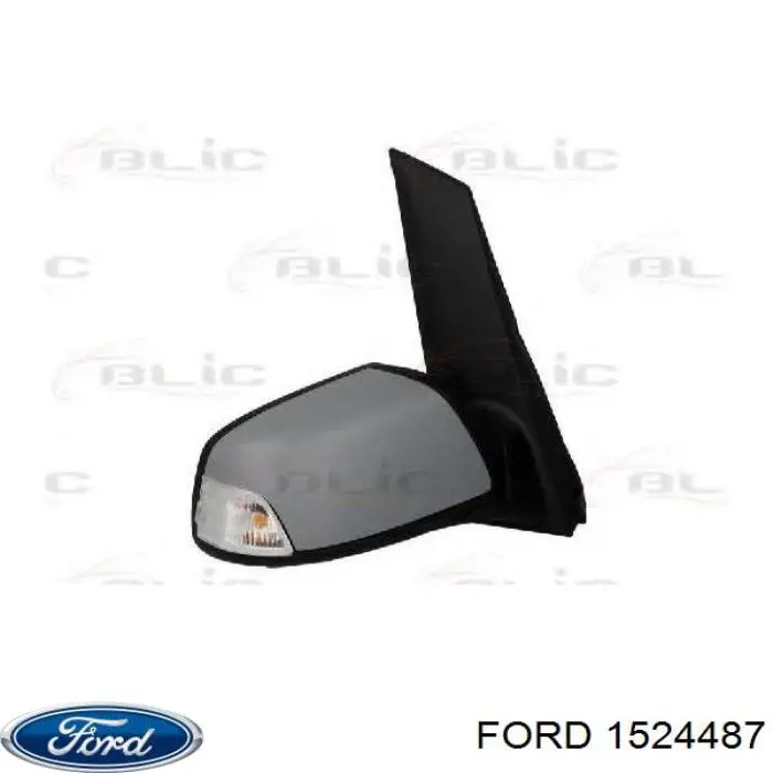 Lusterko wsteczne prawe Ford 1524487 cena, od 56,18 USD