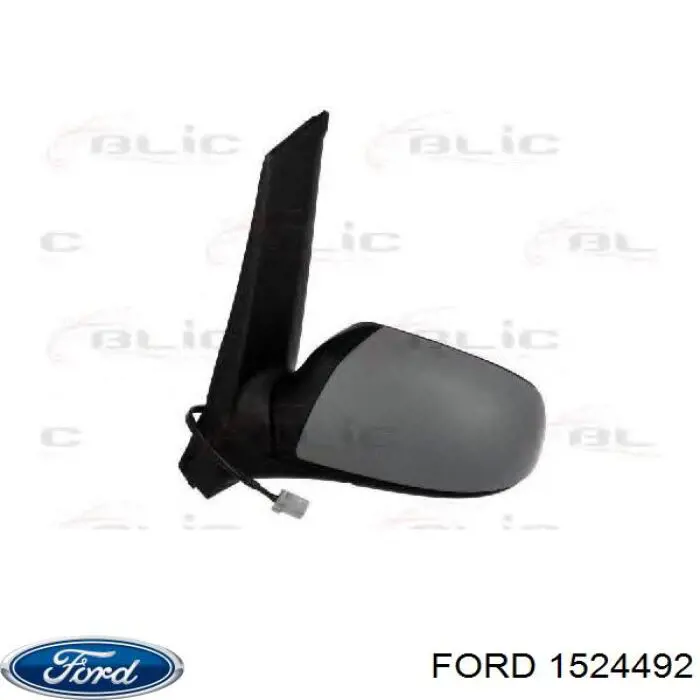 Lusterko wsteczne lewe Ford 1524492 cena, od 80,02 USD