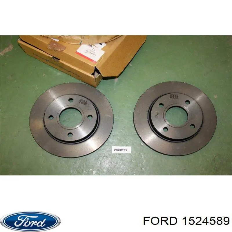 Tarcza hamulcowa przednia Ford 1524589 cena, od 31,13 USD
