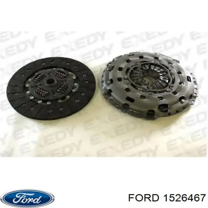 Zestaw sprzęgła (3 części) Ford 1526467 cena, od 252,99 USD