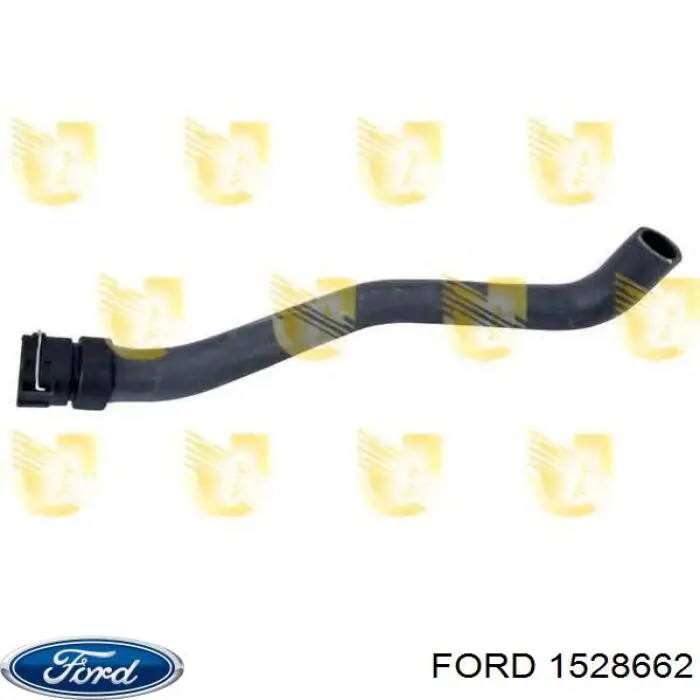 Do koszyka 1528662 Ford Przewód (króciec) chłodnicy górny