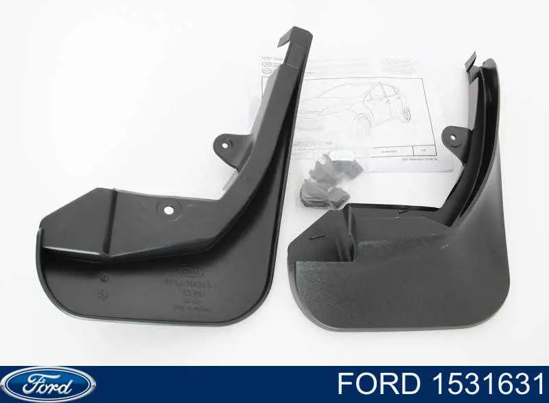 Do koszyka Chlapacze przednie, zestaw Ford Fiesta Mk6 CB1