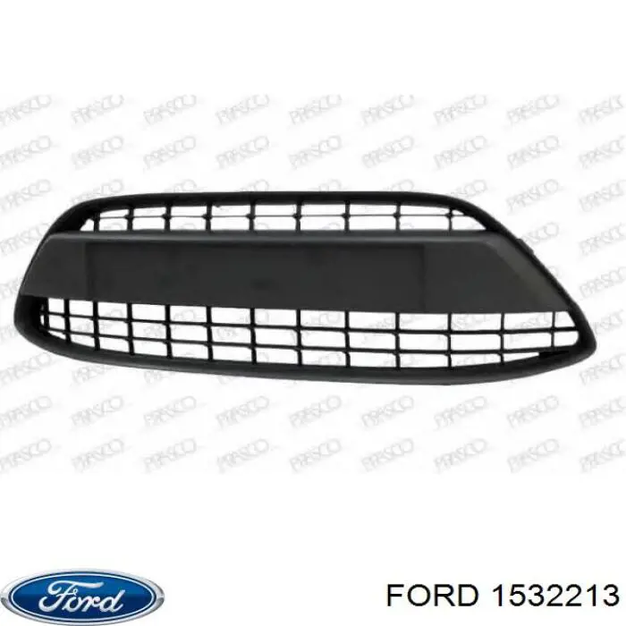 Do koszyka 1532213 Ford Kratka zderzaka przedniego środkowa