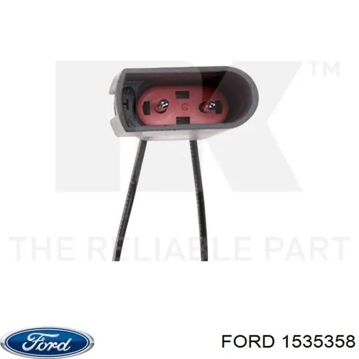 Czujnik zużycia klocków hamulcowych przedni Ford 1535358 cena, od 5,94 USD