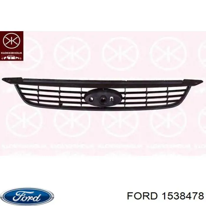 Atrapa chłodnicy Ford 1538478 cena, od 27,72 USD