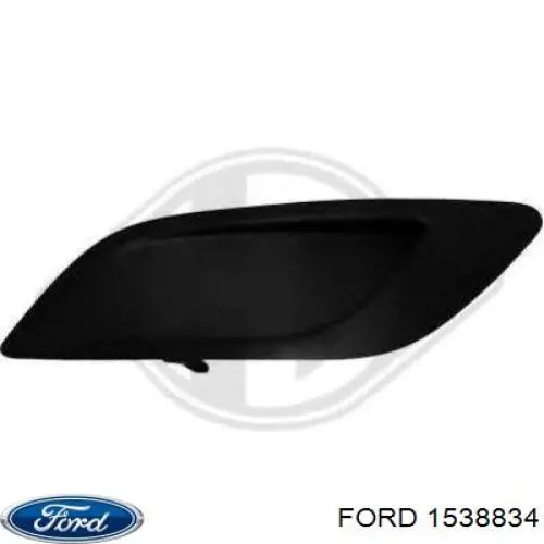 1538834 Ford zaślepka (kratki lamp przeciwmgielnych zderzaka przedniego lewa)