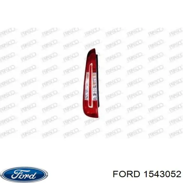 Lampa zespolona tylna lewa Ford 1543052 cena, od 105,56 USD