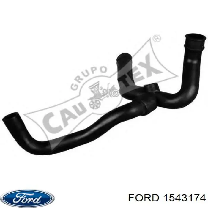 Króciec wentylacji kadłuba (separatora oleju) Ford 1543174 cena, od 29,61 USD