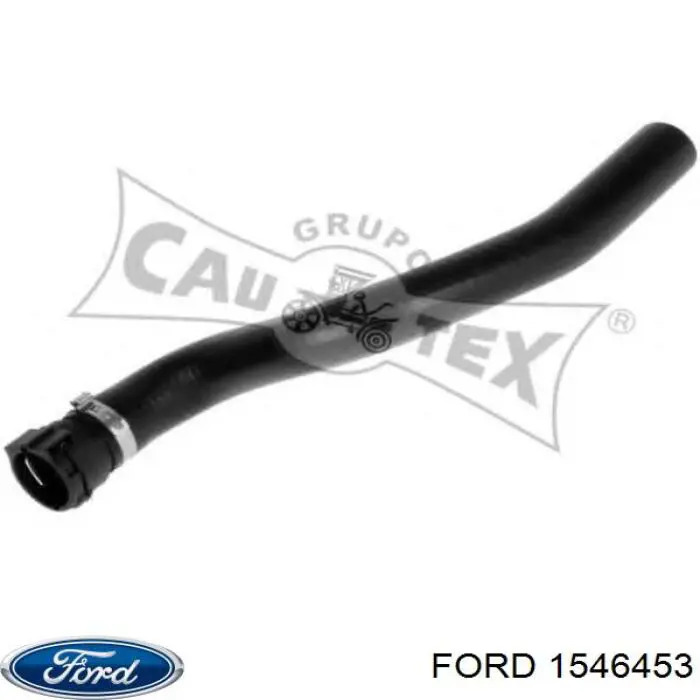 1546453 Ford Przewód (króciec) chłodnicy górny