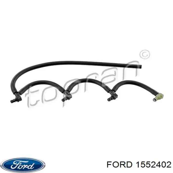 1552402 Ford Rurka paliwa, zwrotna od wtryskiwaczy
