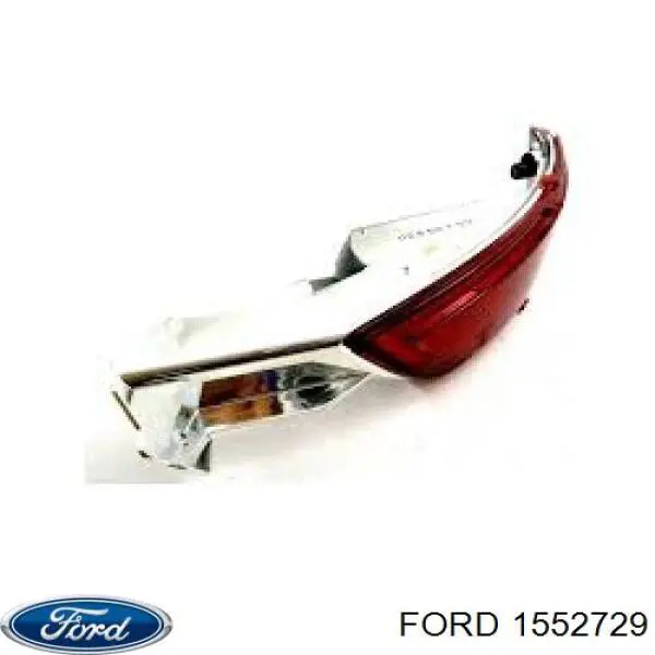Do koszyka 1552729 Ford Przednia lampa przeciwmgielna tylna lewa