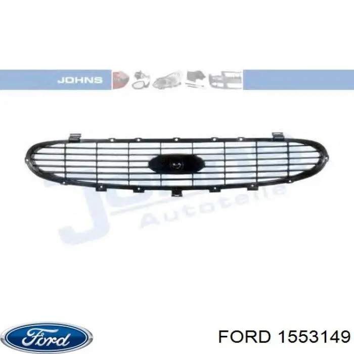 Do koszyka 1553149 Ford Mechanizm podnoszenia szyby drzwi przednich lewych