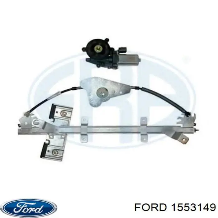 1553149 Ford Mechanizm podnoszenia szyby drzwi przednich lewych