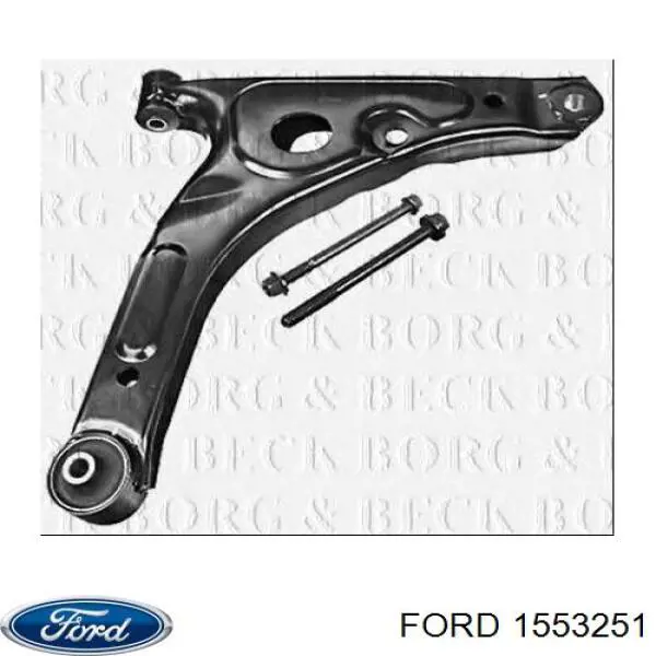 Wahacz zawieszenia przedniego dolny lewy Ford 1553251 cena, od 81,75 USD