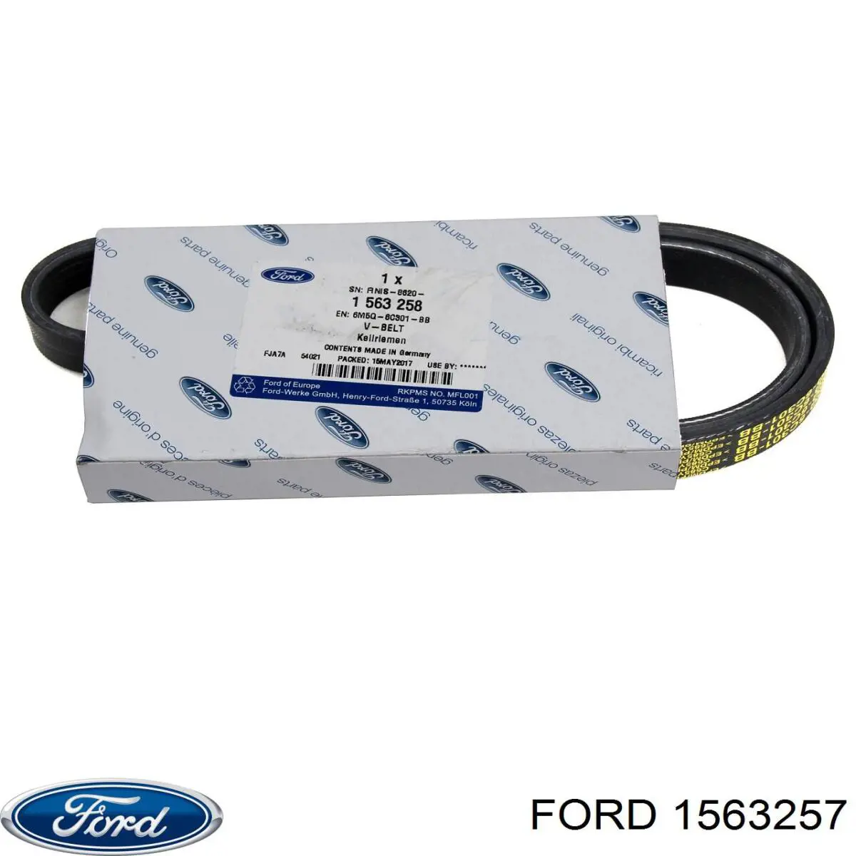 Pas napędowy mechanizmów 1563257 Ford