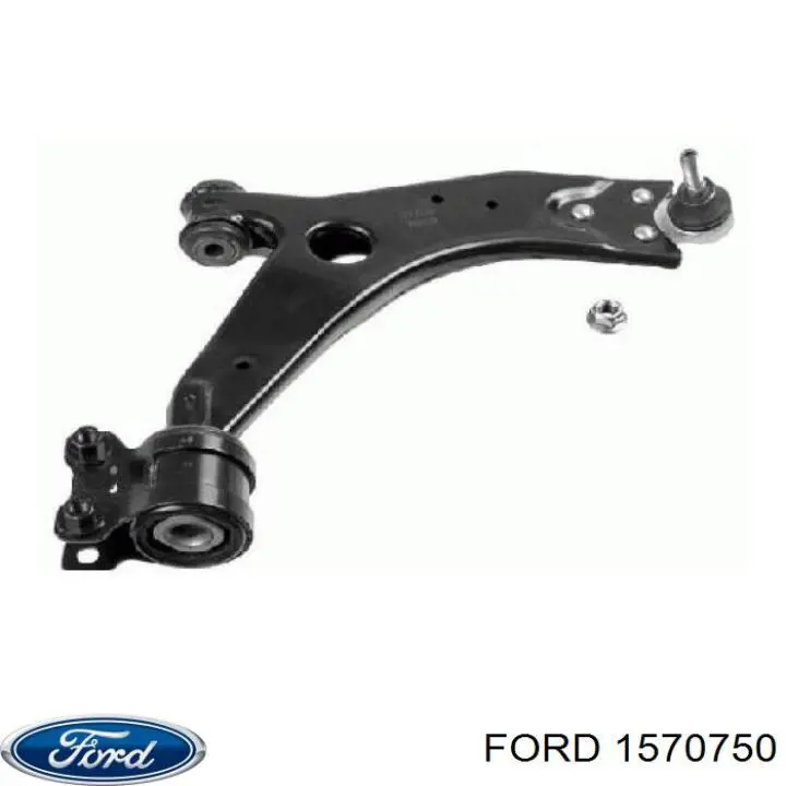 1570750 Ford wahacz zawieszenia przedniego dolny prawy