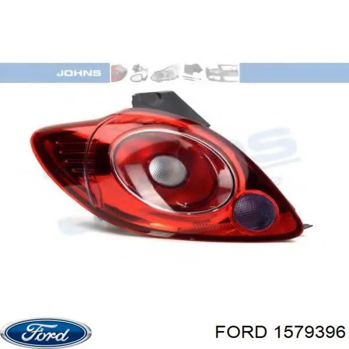 Do koszyka 1579396 Ford Lampa zespolona tylna lewa