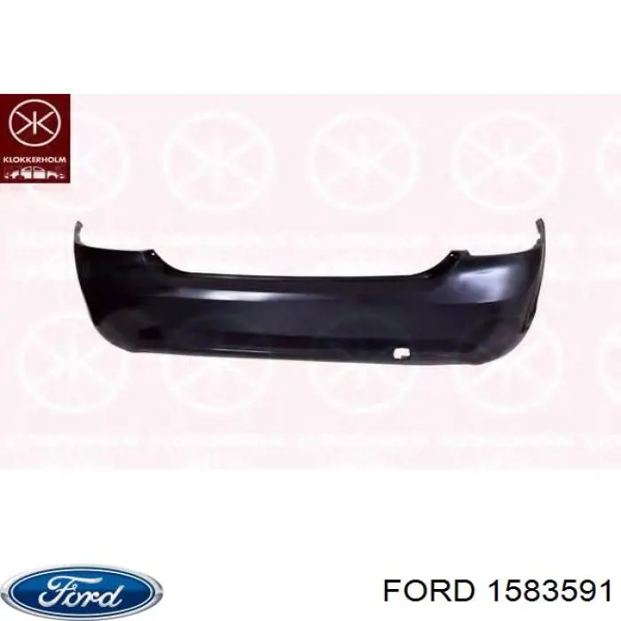 Zderzak tylny Ford 1583591 cena, od 58,71 USD