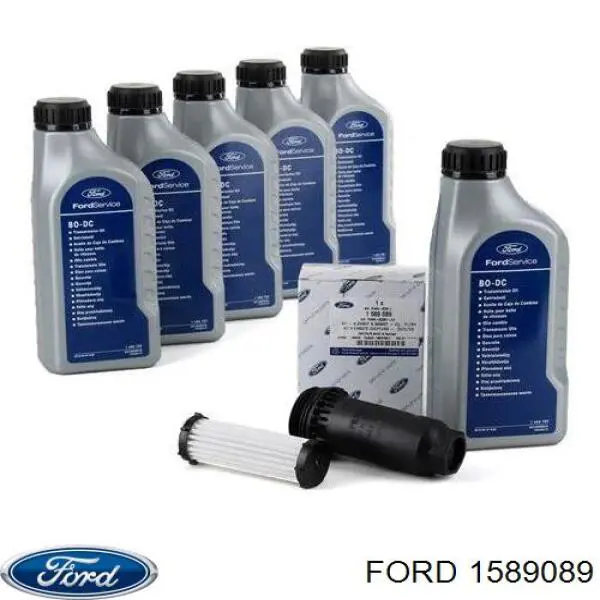 Do koszyka 1589089 Ford Filtr automatycznej skrzyni biegów