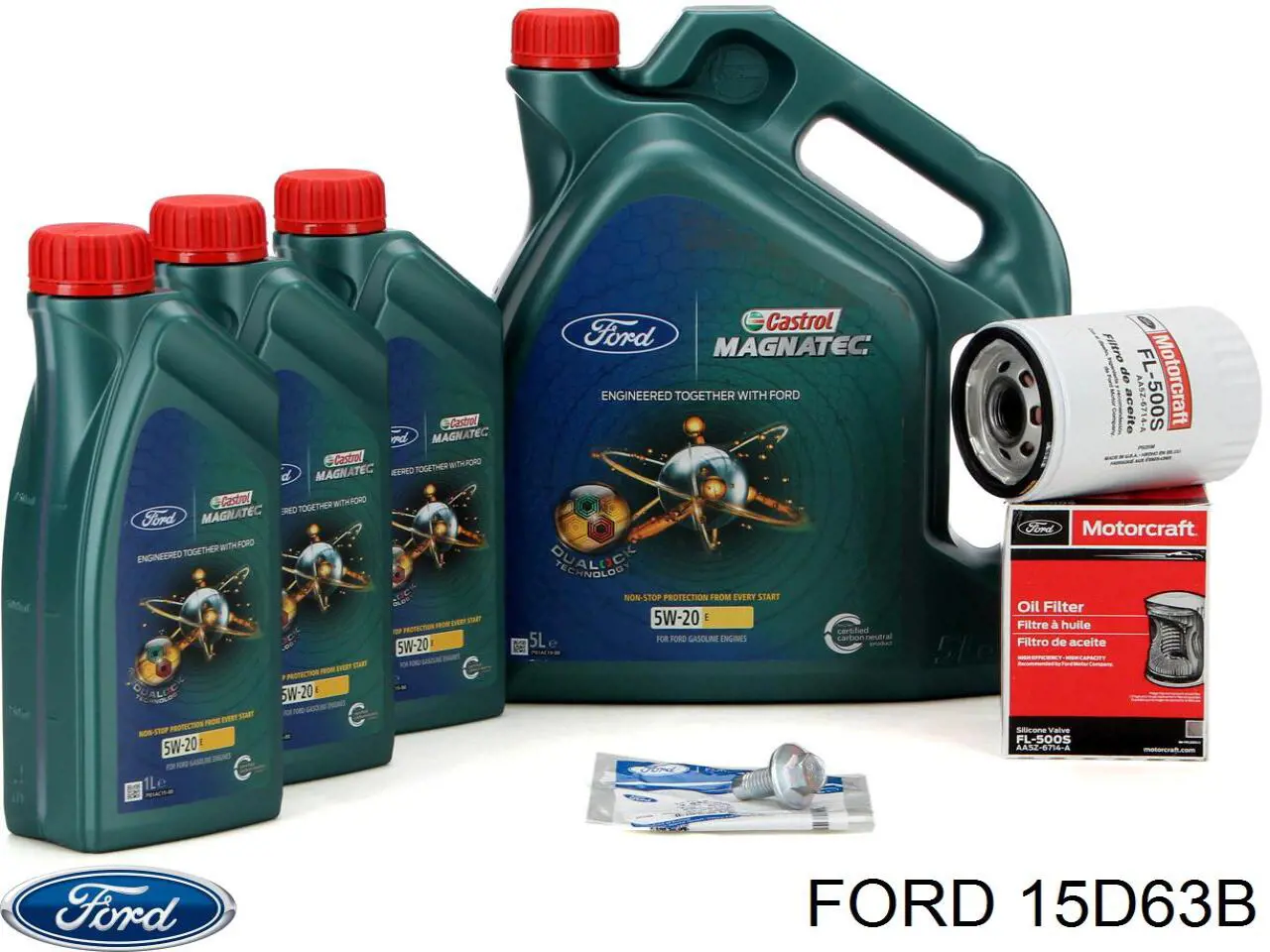 Olej do silnika Ford 15D63B cena, od 20,58 USD