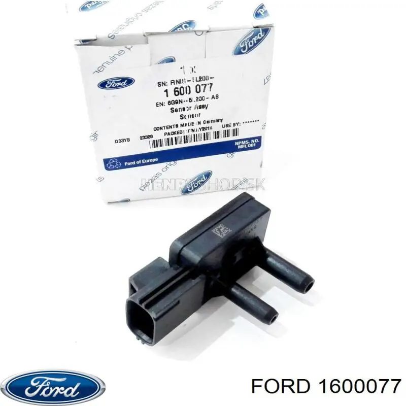 Do koszyka 1600077 Ford Czujnik ciśnienia spalin