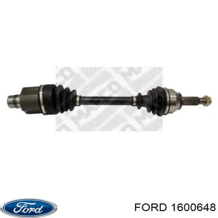 Półoś napędowa przednia prawa Ford 1600648 cena, od 77,80 USD