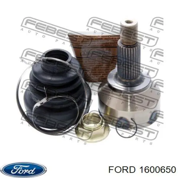 Półoś napędowa przednia lewa Ford 1600650 cena, od 98,75 USD