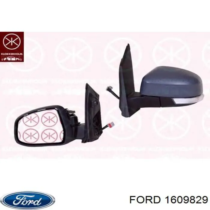 Wkład lusterka wstecznego prawego Ford 1728286 cena, od 49,87 USD