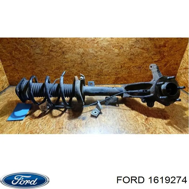 Do koszyka 1619274 Ford Amortyzator przedni lewy