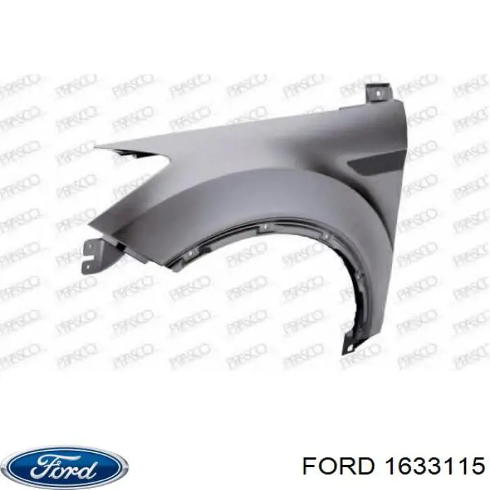Błotnik przedni lewy Ford 1633115 cena, od 217,23 USD