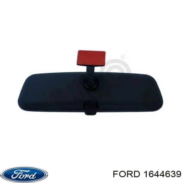 98VT17K695ABSI Ford Lusterko wewnętrzne