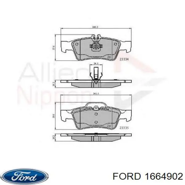 Zderzak tylny do Ford Sierra II GBG, GB4