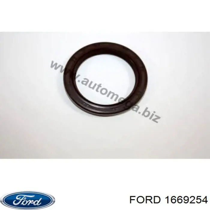 Do koszyka 1669254 Ford Uszczelniacz wału korbowego przedni