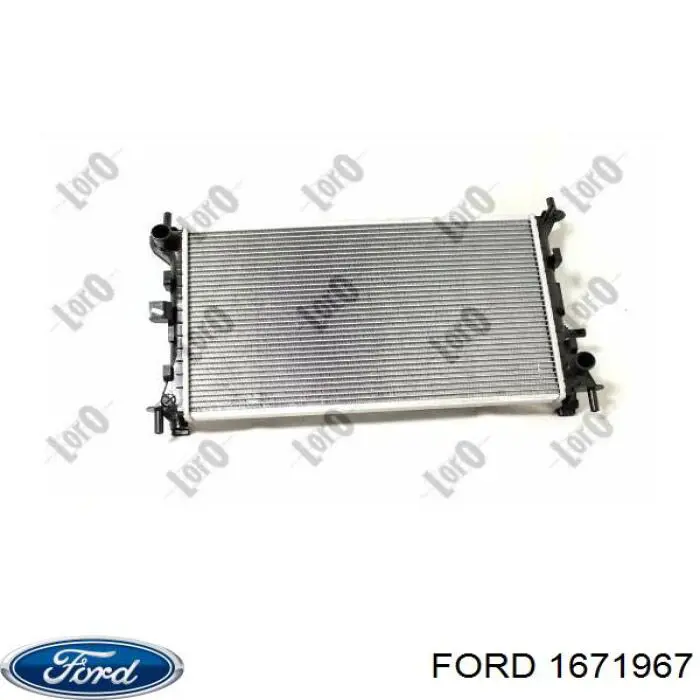 1671967 Ford Chłodnica silnika